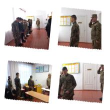 12 грудня вчителем предмету "Захист України" був проведений цікавий захід для учнів 10 класу.