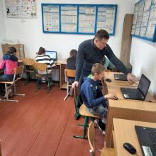 Урок інформатики у 7 класі.