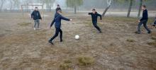 В  класах щодня проводились  уроки фізичної культури на олімпійську тематику а також змагання з футболу