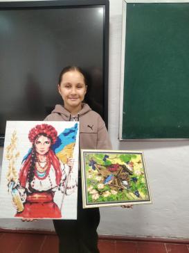 Творчий проєкт в техніці алмазна мозаїка