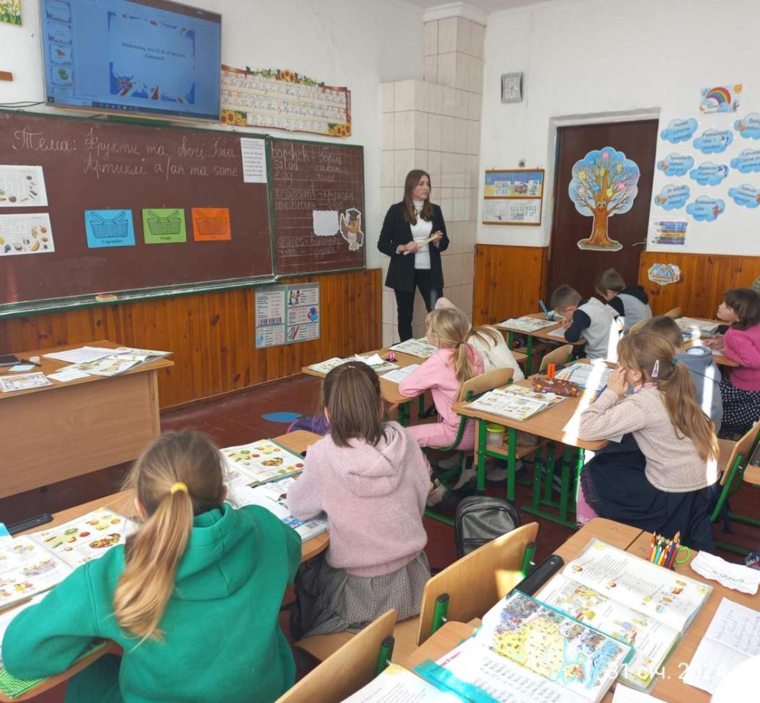 Урок з англійської мови у 3 класі